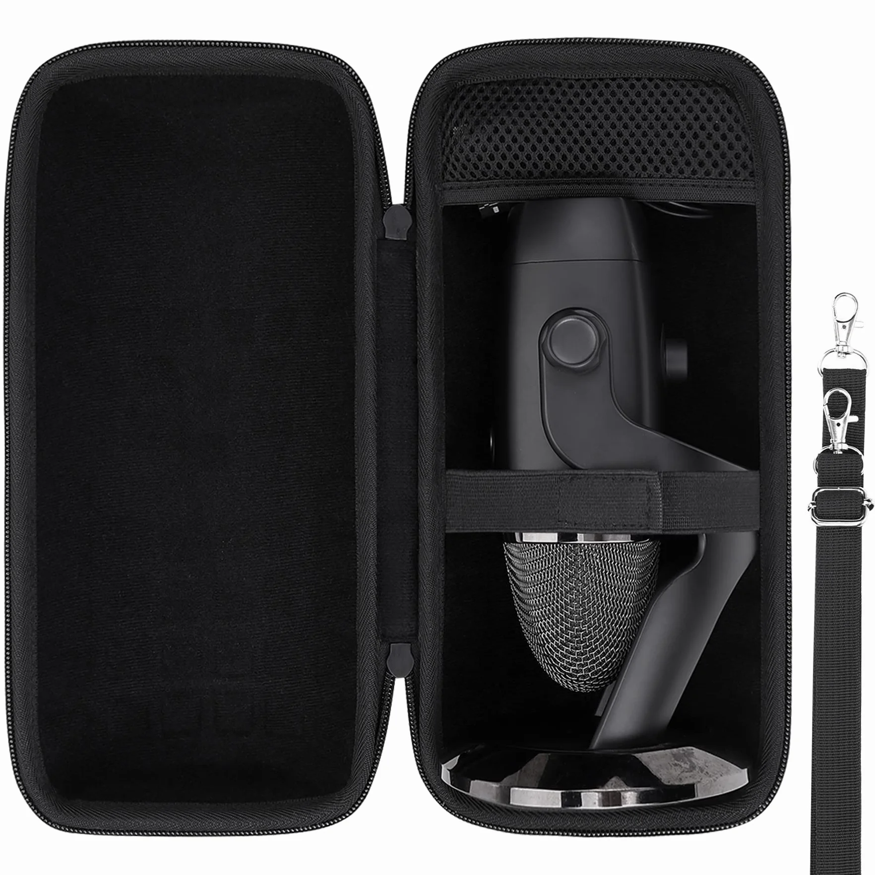 co2CREA cassa custodia borsa per Logitech Creators Blue Yeti/Blue Yeti X Microfono USB(solo scatola,Case Only)