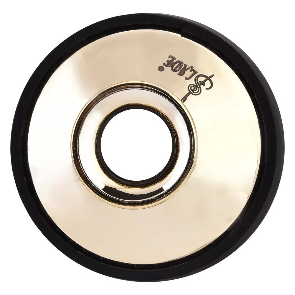 1PC Sassofono Contralto Muto Sassofono Contralto Muto Silenziatore Smorzatore di Plastica Leggera Pratica Abs Sassofono Senza Disturbare gli Altri(Oro)