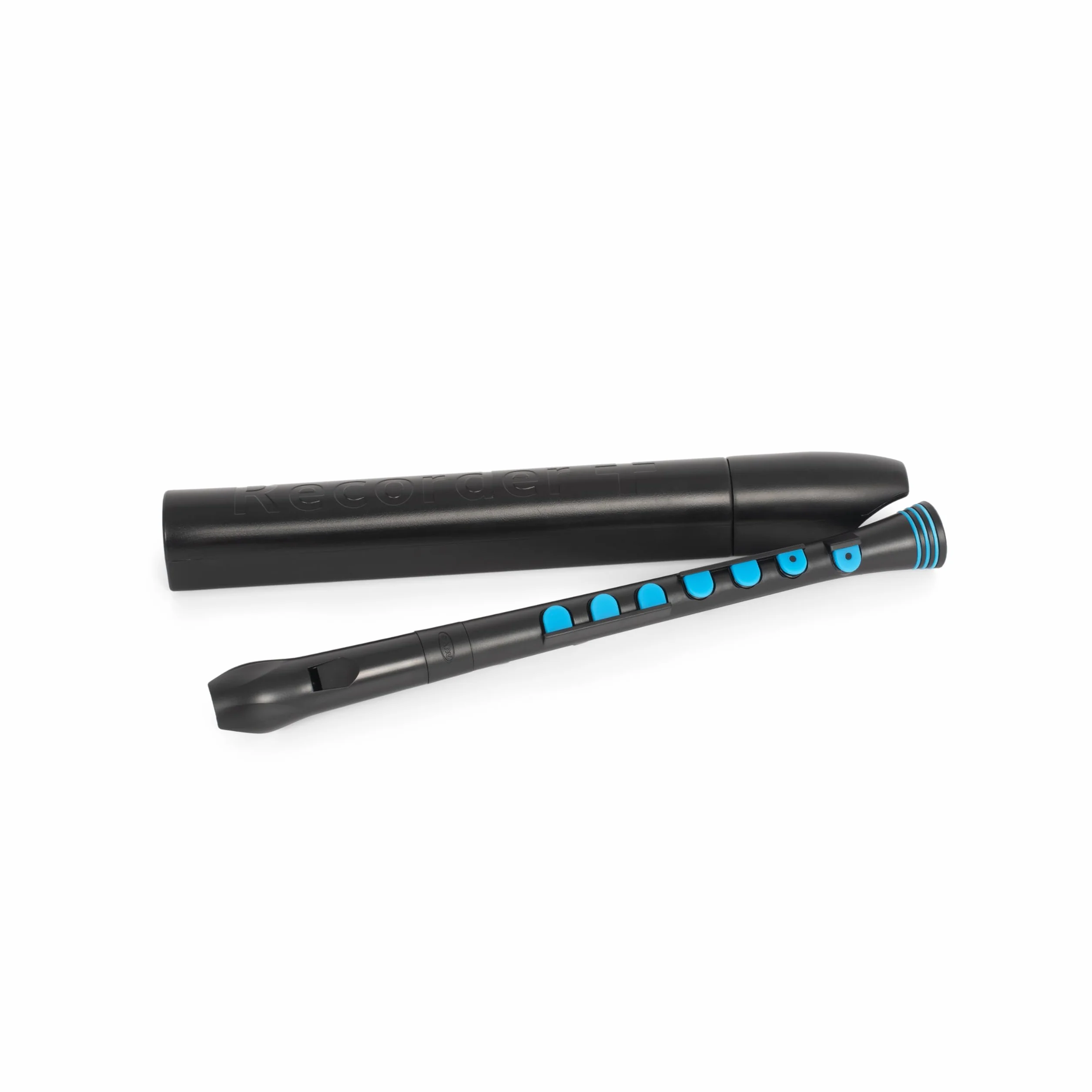 Nuvo N320RDBBL Registratore Plus con bordo blu, nero