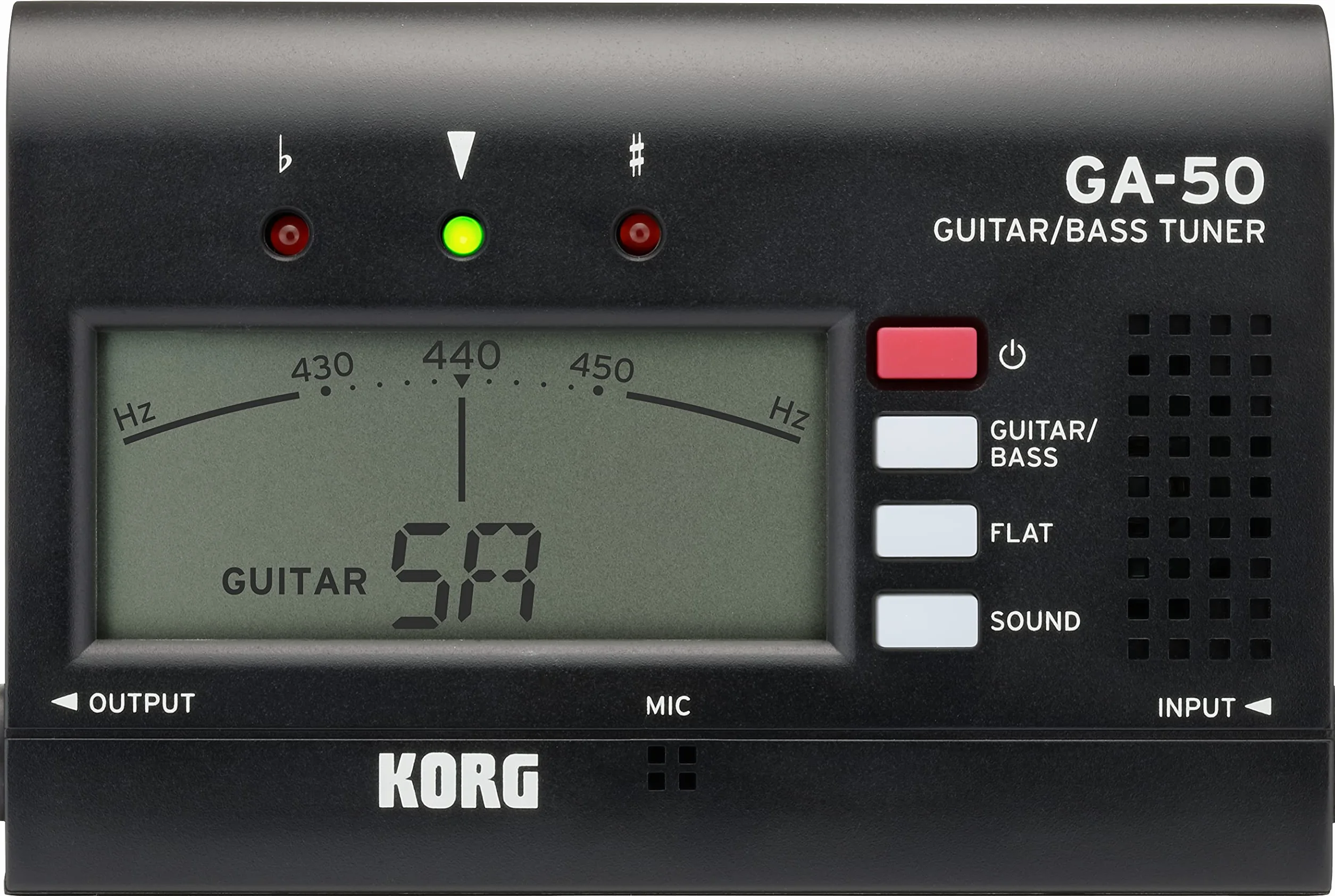 KORG GA-50 - Accordatore per Chitarra e Basso