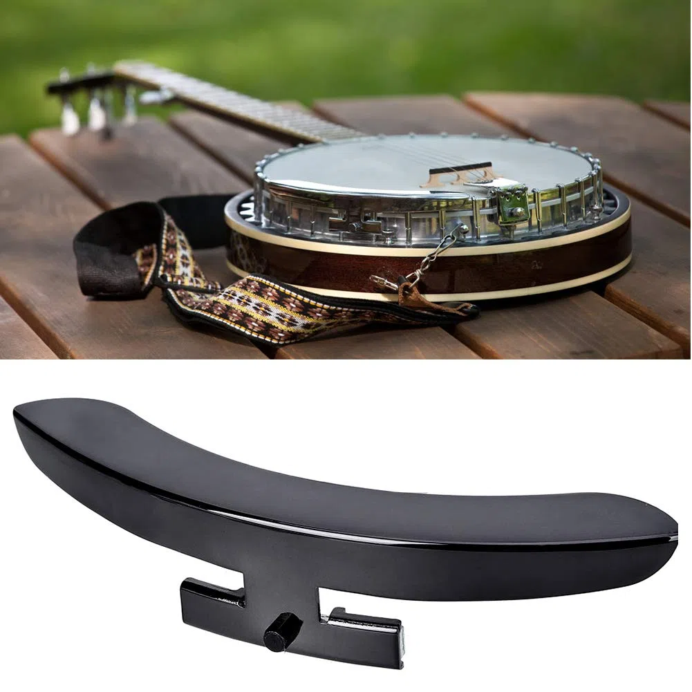 Bracciolo per Banjo, Accessori per Strumenti a Corda Protezione per Bracciolo per Banjo a Gamba Singola in Lega di Zinco Strumenti di Riparazione per Banjo