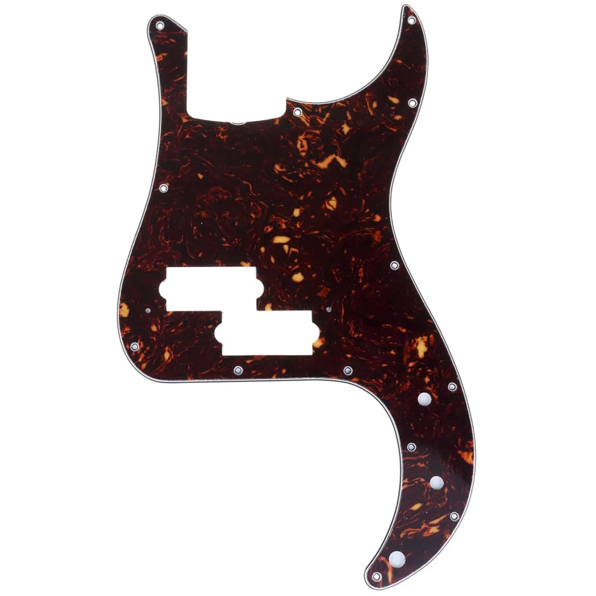 Musiclily Pro 13 Fori Battipenna P Basso Pickguard per JPN Fender Japan Precision Bass 4 Corde