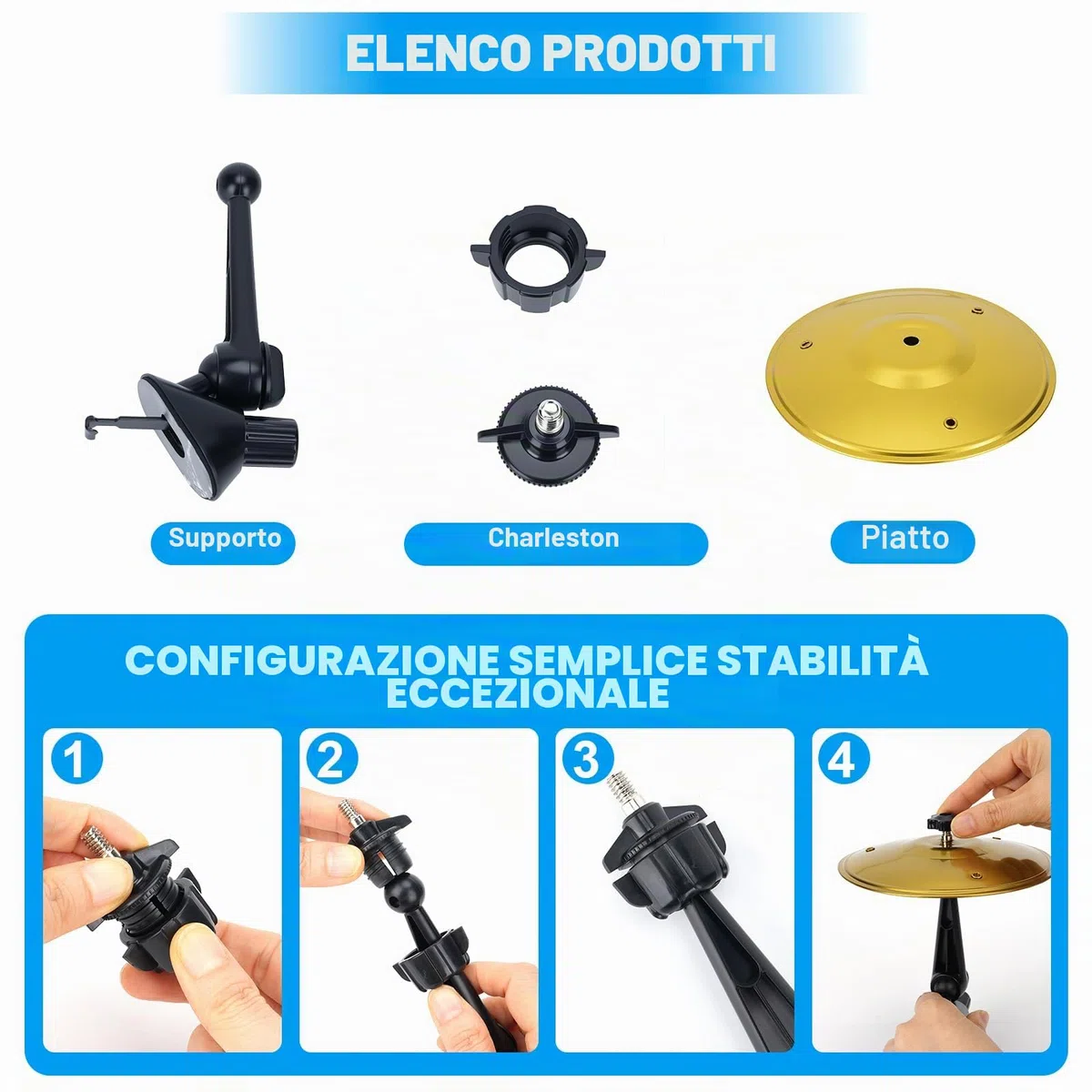 Auto Crash Cymbal, Mini Piatto Batteria per Auto Crash Drum Air Vent Cymbal per Gli Amanti della Musica, Installazioni Semplici Adatto a Tutti i Tipi di Veicoli