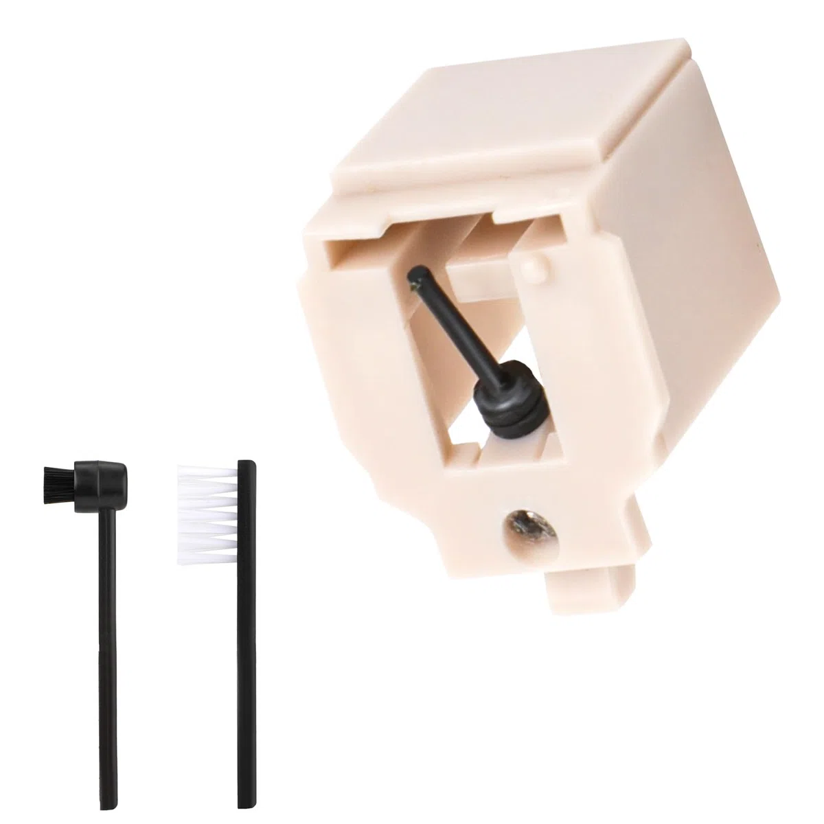 ATN3600L Puntina di Ricambio per Giradischi, Puntina per Giradischi con 2 Spazzole di Pulizia Compatibile con Audio-Technica AT-LP60X AT-LP60XBT AT-LP60XBT