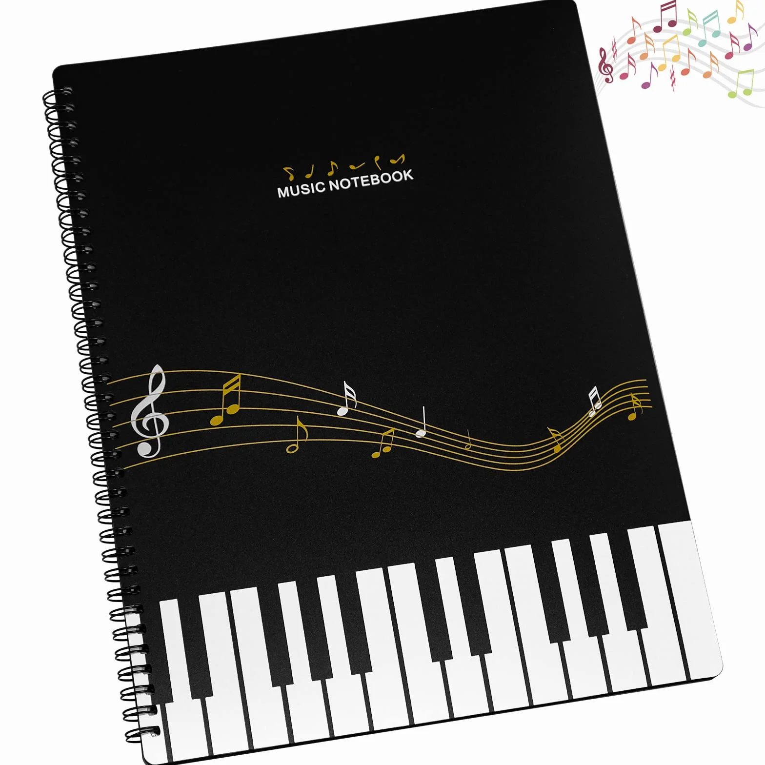Raccoglitore Musicale, Formato A4, 30 Pagine, Pieghevole, Impermeabile, Trasparente E Ben Visibile, Per Spartiti, Pianoforte, Chitarra, Violino Da Concerto, Per Musicisti E Musicisti