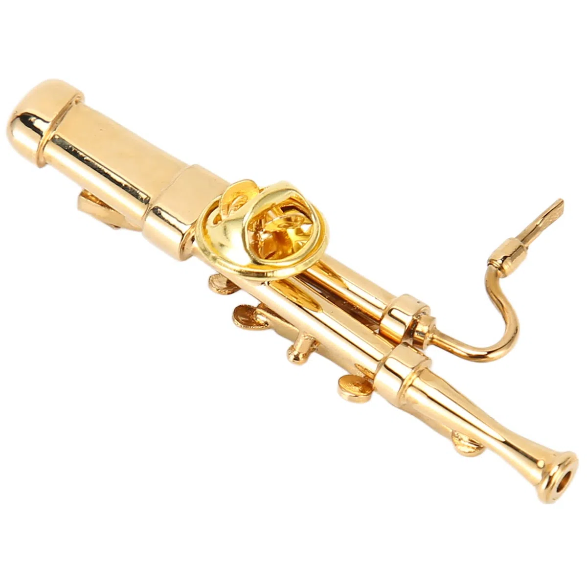 Pssopp Spilla per Fagotto Decorazione Spilla per Fagotto in Miniatura Mini Spilla per Fagotto Modello Spilla Musicale per Donne Ragazze Bomboniere con Scatola