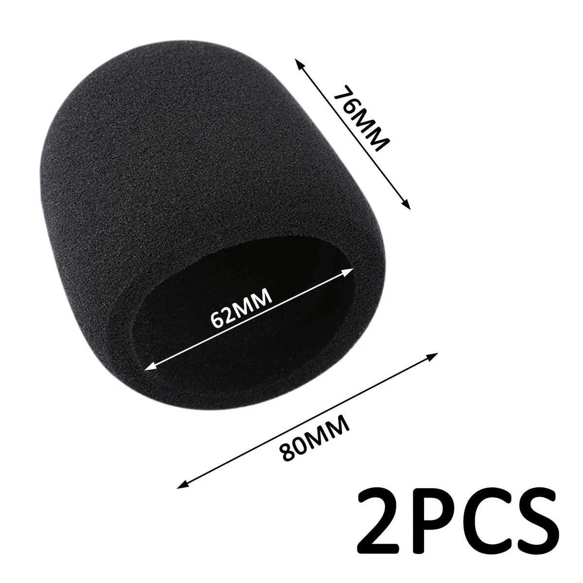 2 pezzi Microfono Della Copertura Del Microfono Filtro Microfono, Copertura di Schiuma Micro, Silenziatore Microfono, Filtro Microfono adatto per Blue Yeti Mic, Yeti Pro