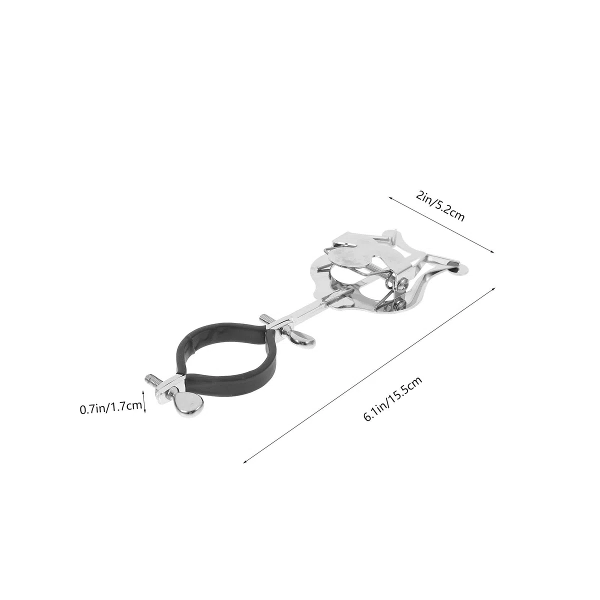 Clip Spartiti per Clarinetto e Sax Soprano in Metallo Argento Lira Pieghevole per Banda e Concerti