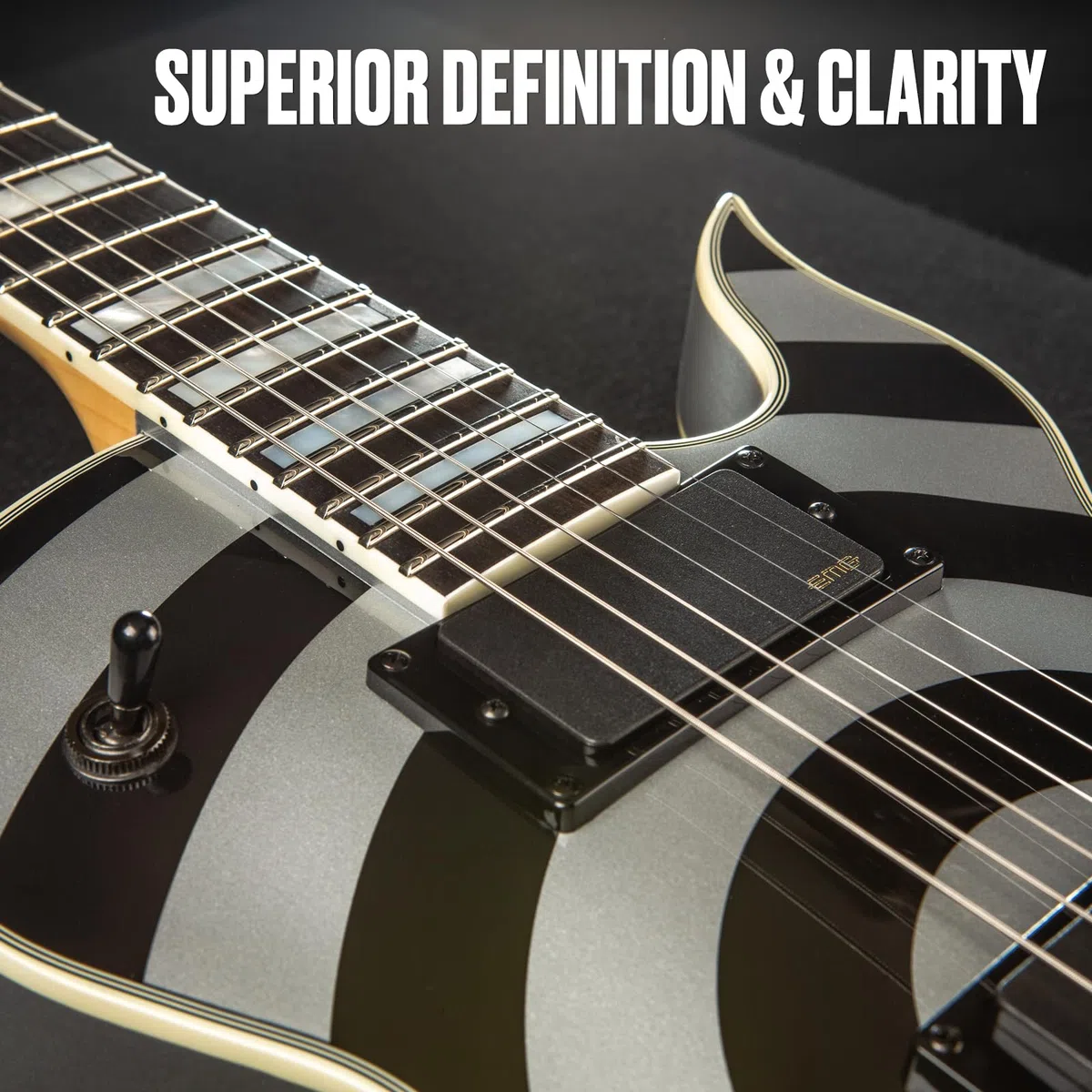 DUNLOP – Corde per Chitarra Elettrica ZWEN1046 Zakk Wylde Signature 10-46 – Nickel Wound, Set da 6 Corde, Tecnologia True Balance, Tensione Media