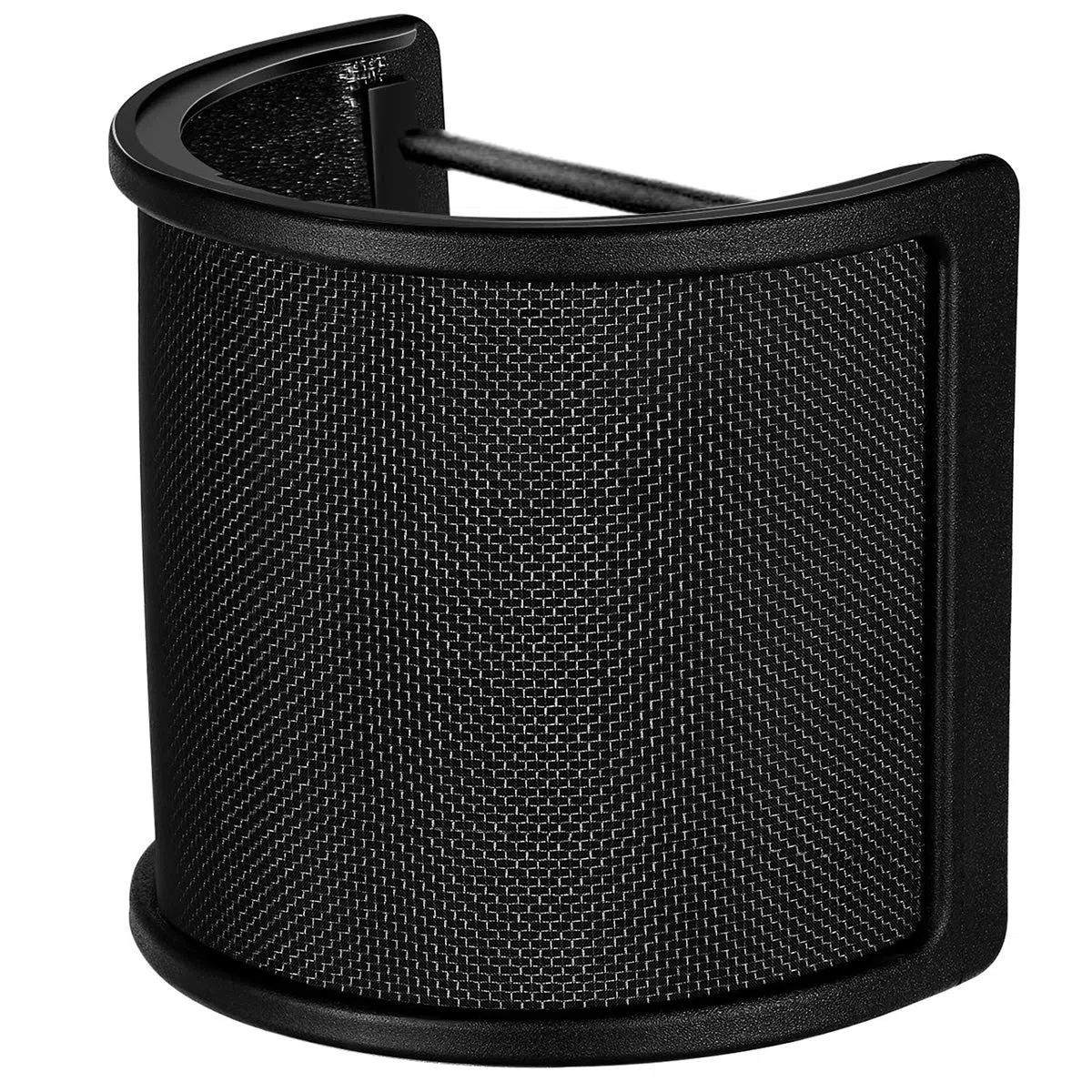 Microfono Filtro Antipop Antivento con Strato Schiuma per Studio Registrazione