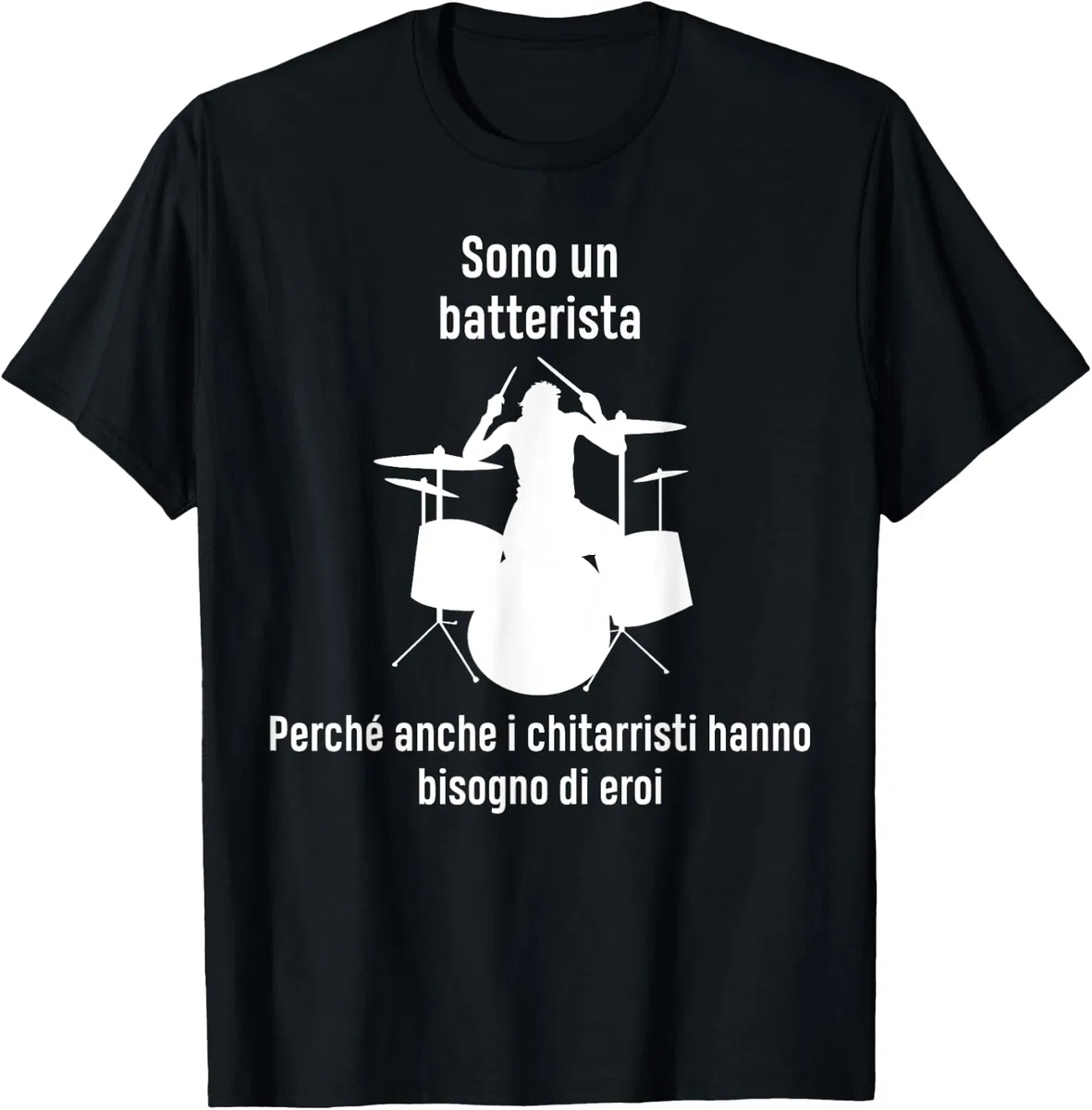 Detti Drummer E Batteria Regali Sono Un Batterista Maglietta