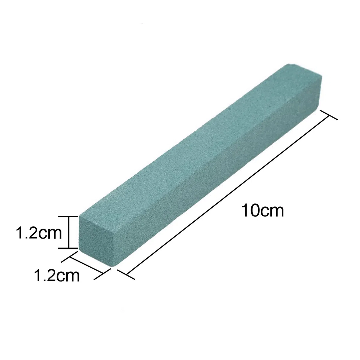 Set di lime per capotasto per ponte chitarra, 13 diverse dimensioni, in acciaio inox, con pietra abrasiva, per chitarra elettrica, acustica, ukulele, basso, banjo, mandolino (verde)