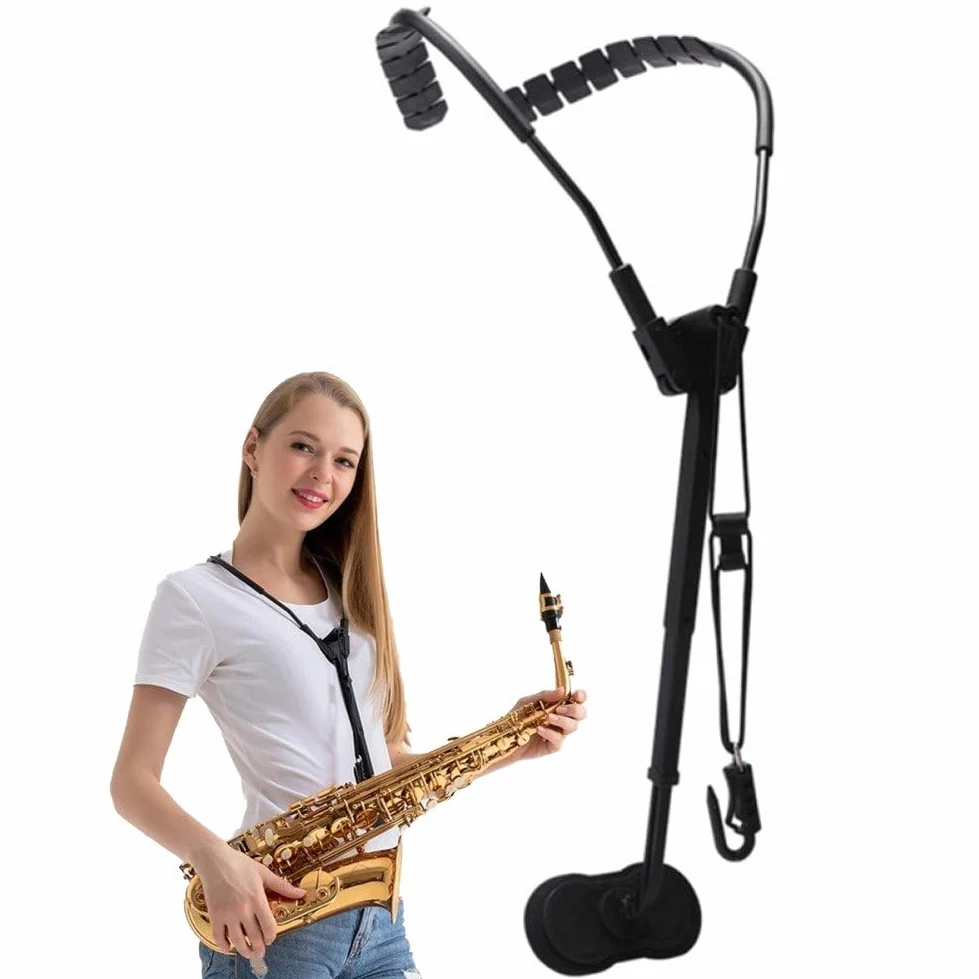 Imbracatura per Spalla per Sassofono Comoda Tracolla per Sassofono Gancio per Sassofono Cinghia per Sassofono per Sassofono Alto Sax Clarinetto Soprano