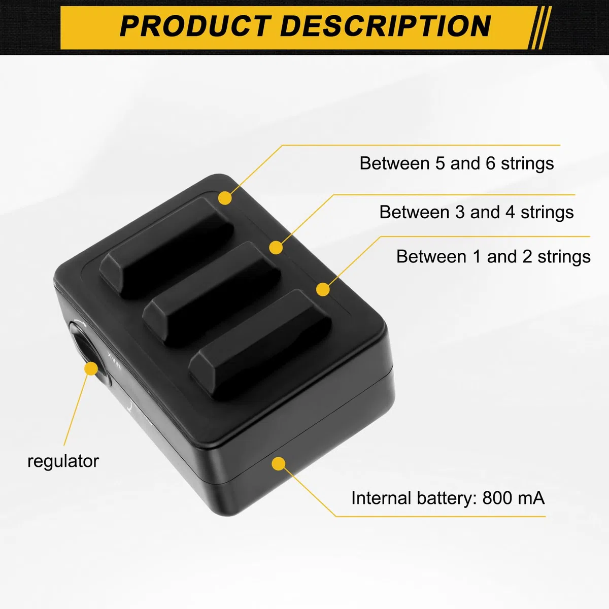 Guitar Tone Completer Sound Opener Simula la Vibrazione del Suonare la Chitarra Reale.Raggiungono Un Potenziale Completo -01