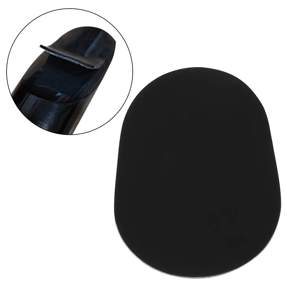 Cuscinetti per Bocchino, Gomma per Sassofono e Clarinetto, 8 pezzi 0.5mm / 0.02 pollici per Sassofono Sax Clarinetto Bocchino (nero) (0,5 mm / 0,02 pollici)
