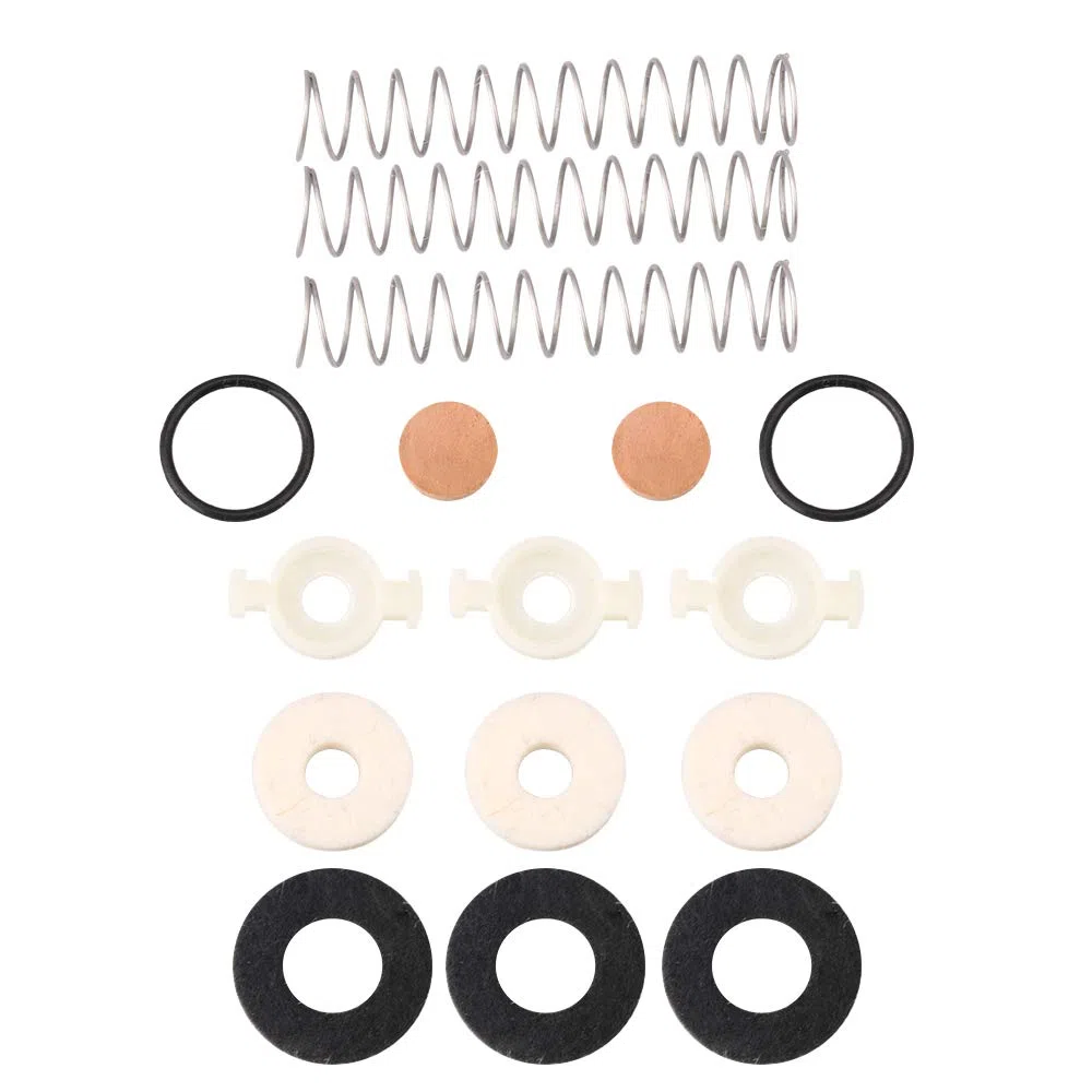 BQZLE Kit di Riparazione per Tromba in Sib con Tampone in Feltro da 16 Pezzi e Kit Tampone in Sughero con Valvola per Tromba