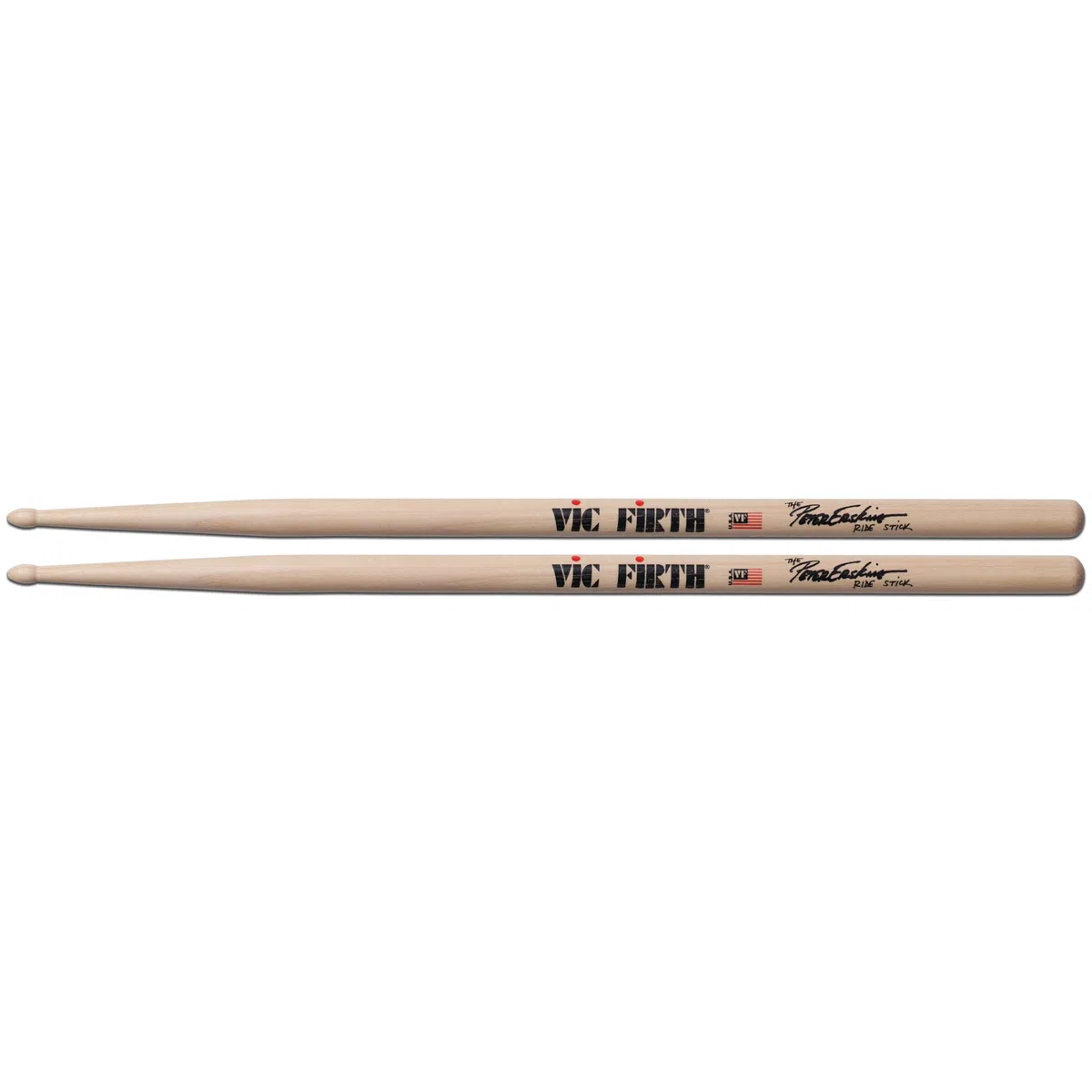 Vic Firth - Bacchette per Batteria Serie Signature - Peter Erskine - Ride - Punta di Legno