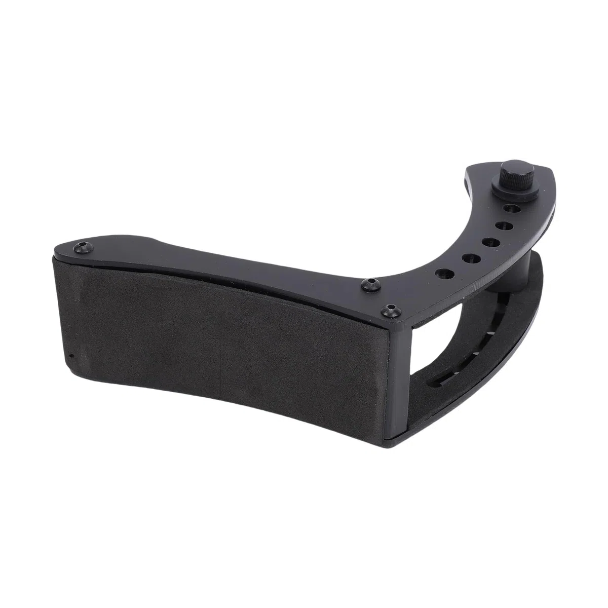 Supporto Ergonomico per Chitarra Elettrica, Supporto per Gamba del Poggiapiedi Regolabile in Altezza in 6 Posizioni, Gamba di per Chitarra Elettrica in Acrilico con Morsetto Laterale,