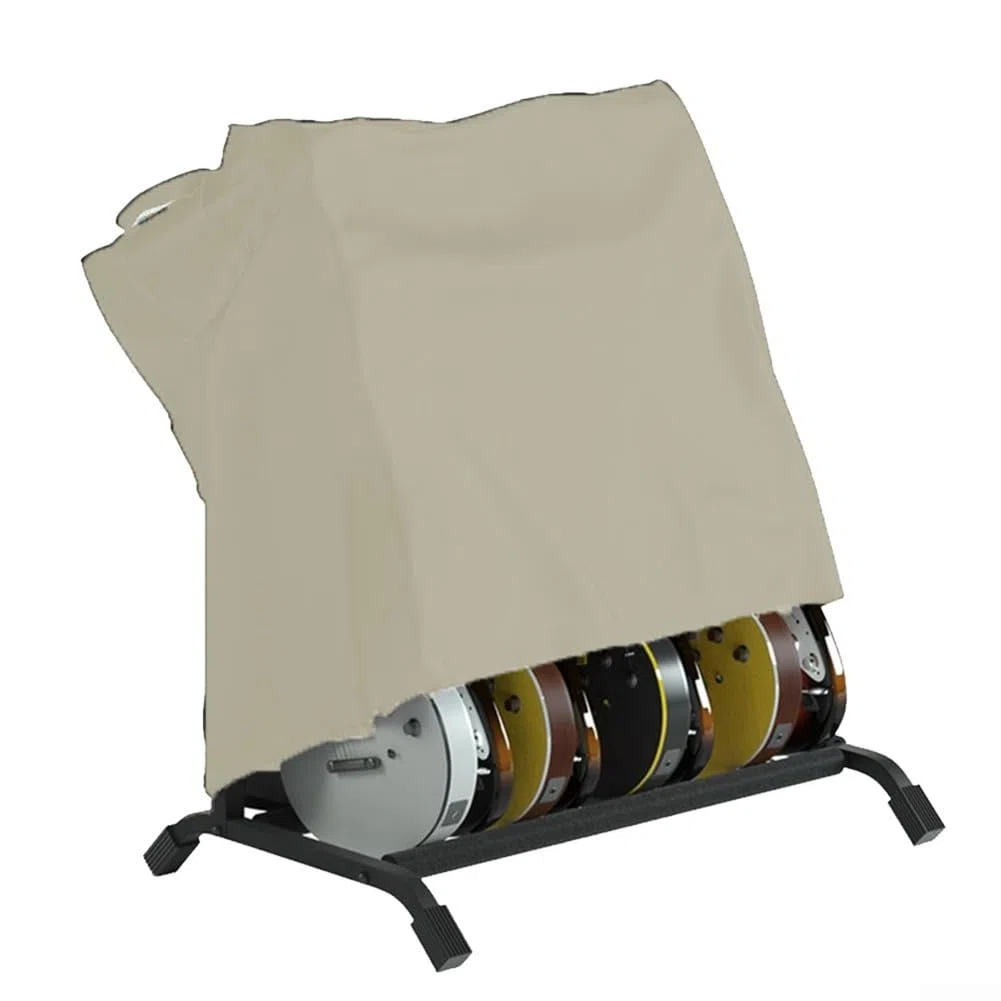 Copertura sicura per supporto per chitarra, materiale impermeabile, previene l'umidità e la polvere per chitarre acustiche (metri bianchi)