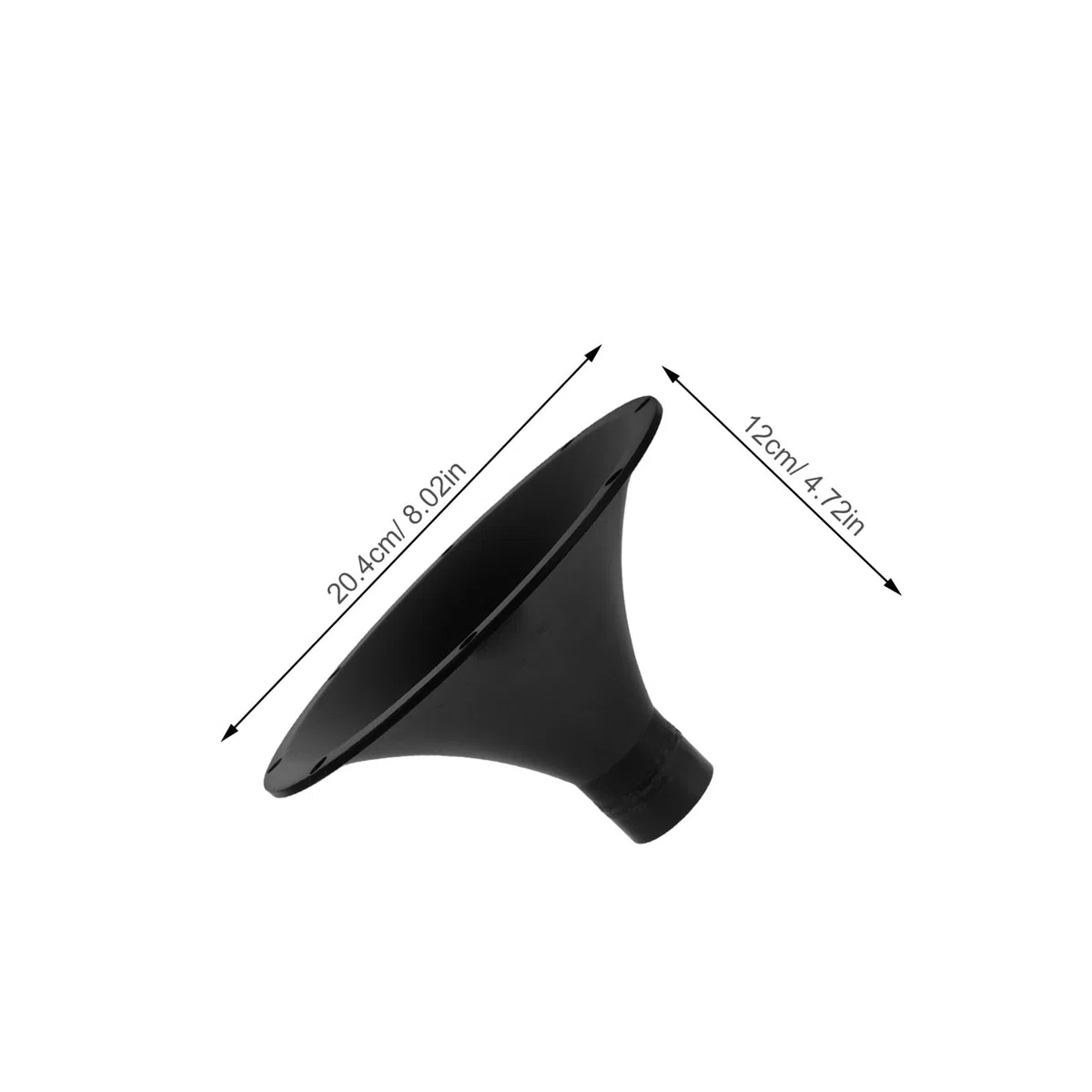 BESTYASH Corpo a Tromba per Altoparlante Tweeter da 8" Attacco a Vite, Accessori per Corno da Palcoscenico e Impianti Audio da Esterno