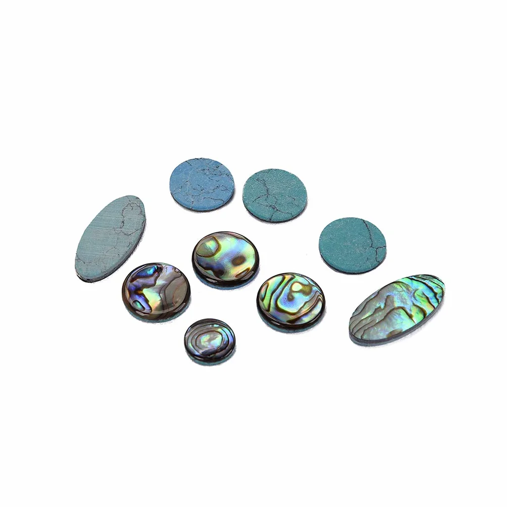Alnicov High Quanlity - Set da 9 pezzi, per sassofono soprano, con perle per chiavi e intarsi
