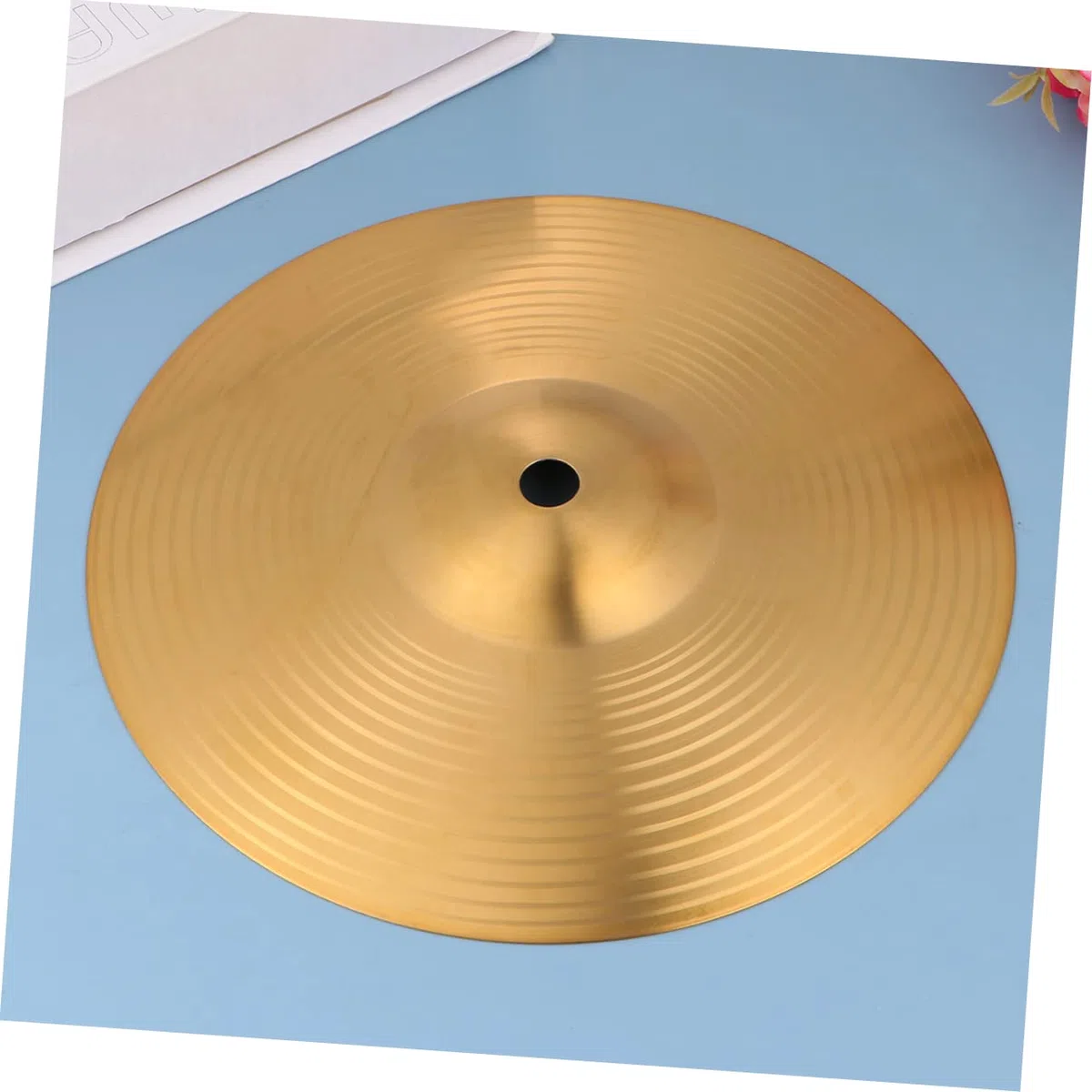 UPKOCH Set di Piatti per Batteria in Ottone, 8 Pollici, Timbro Potente e Durezza Elevata, per Principianti e Musicisti Esperti Nelle Percussioni