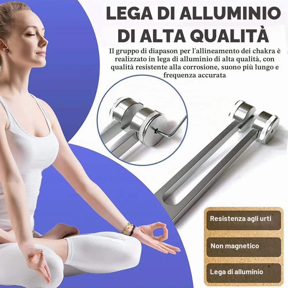 Set di – 128 Hz, 256 Hz, 512 Hz, forchette per la guarigione, , terapia suono, cervo, e anima
