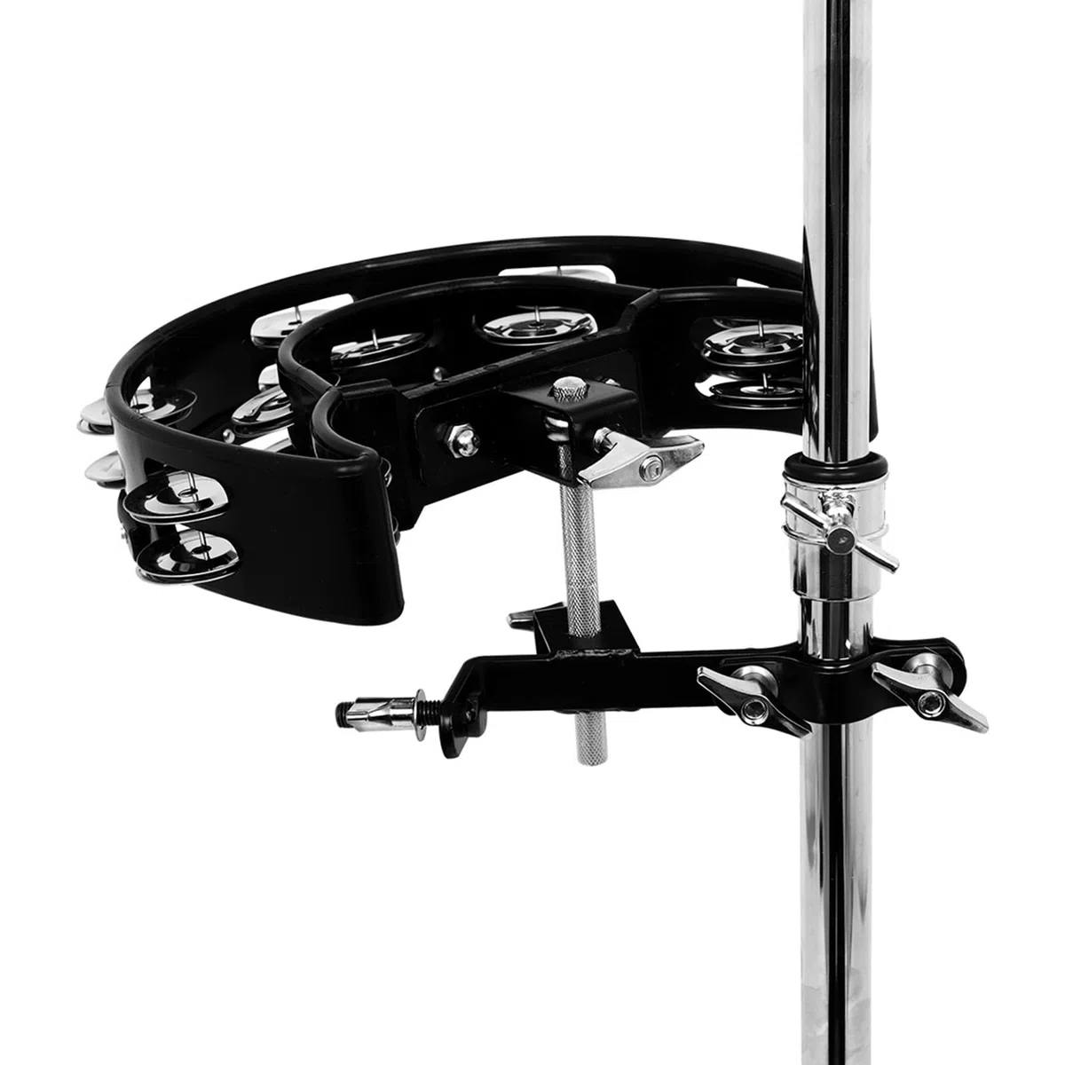 Cowbell Percussione Supporto Morsetto Regolabile Cowbell MountIng Staffa Morsetto Tamburello Tamburello Clip di Facile installazione