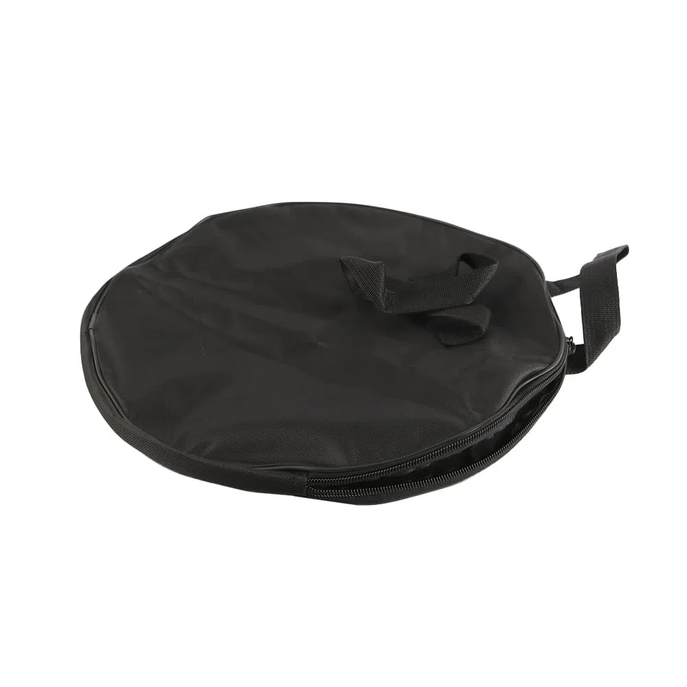 Borsa per Pad da Allenamento per Batteria da 12 Pollici con Maniglia Custodia per Trasporto Pad per Batteria in Tessuto Oxford Nero Accessorio per Batteria Resistente e Protettivo