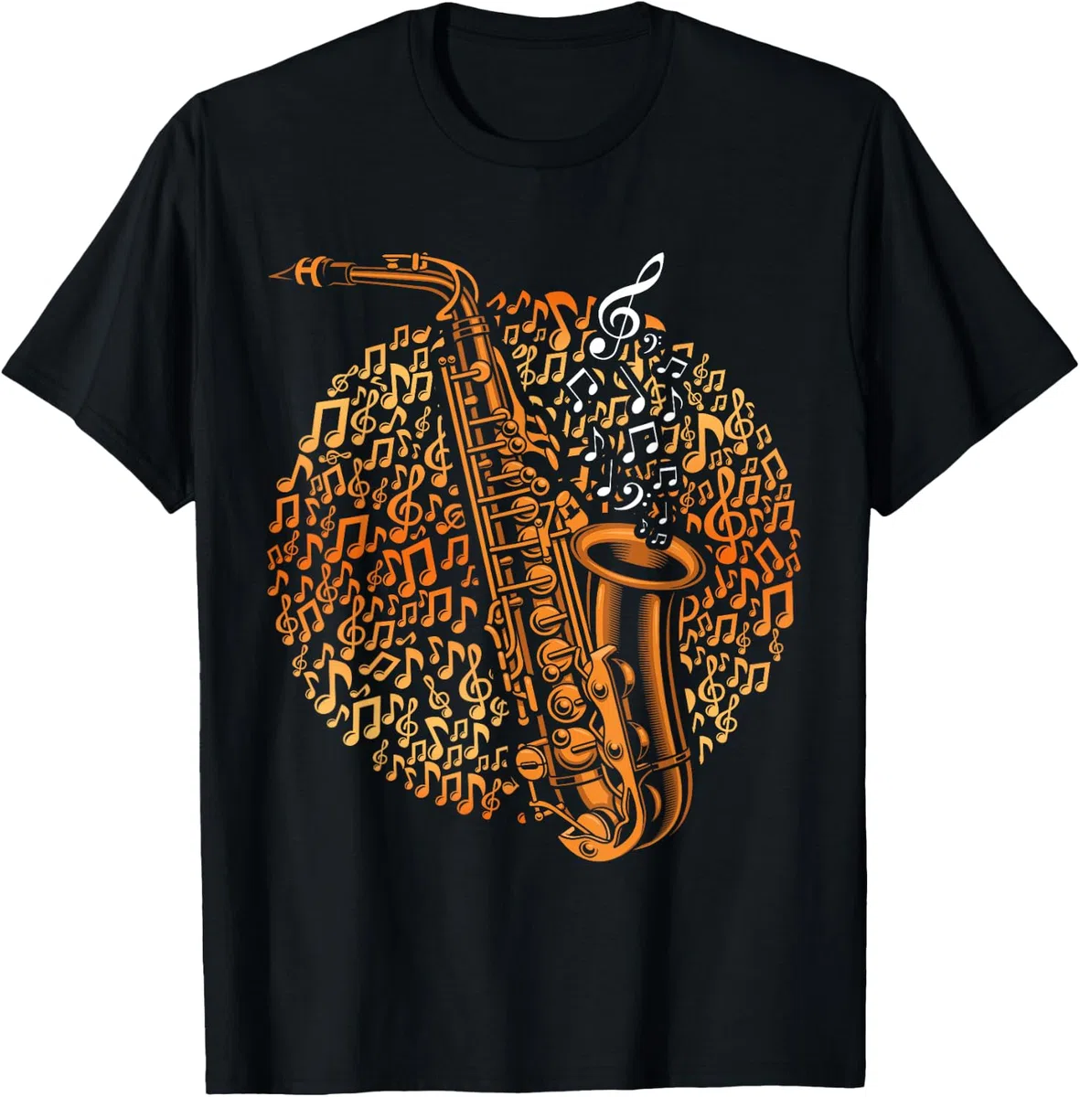 Sassofono Musicista Sax Jazz Musica Arte Maglietta