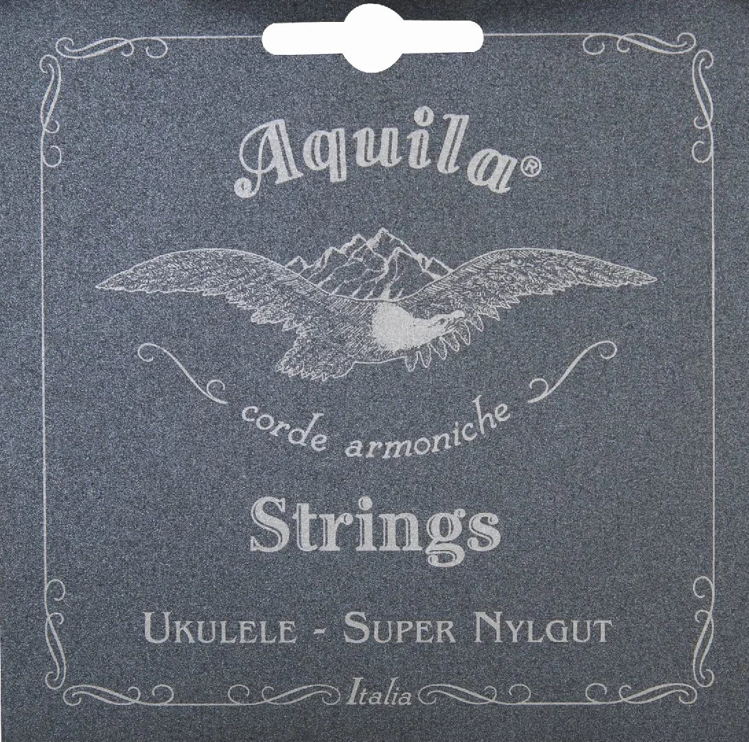 Aquila Corde Armoniche Super Nylgut Ukulele Set GCEA 101U Soprano low-G