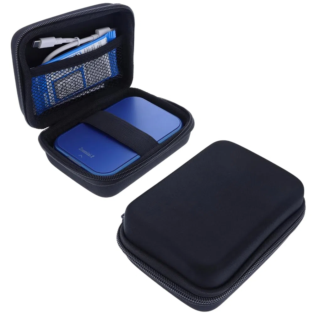 Borsa compatibile con Canon Zoemini 2 Wireless Mobile Instant Photo Printer Custodia Cover Protettiva nero
