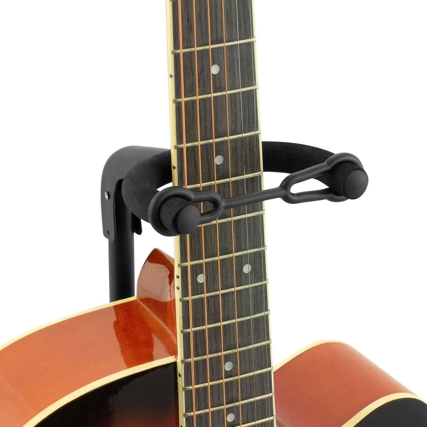 TIGER GST14-BK supporto pieghevole universale per chitarra acustica/classica/elettrica/basso - colore nero
