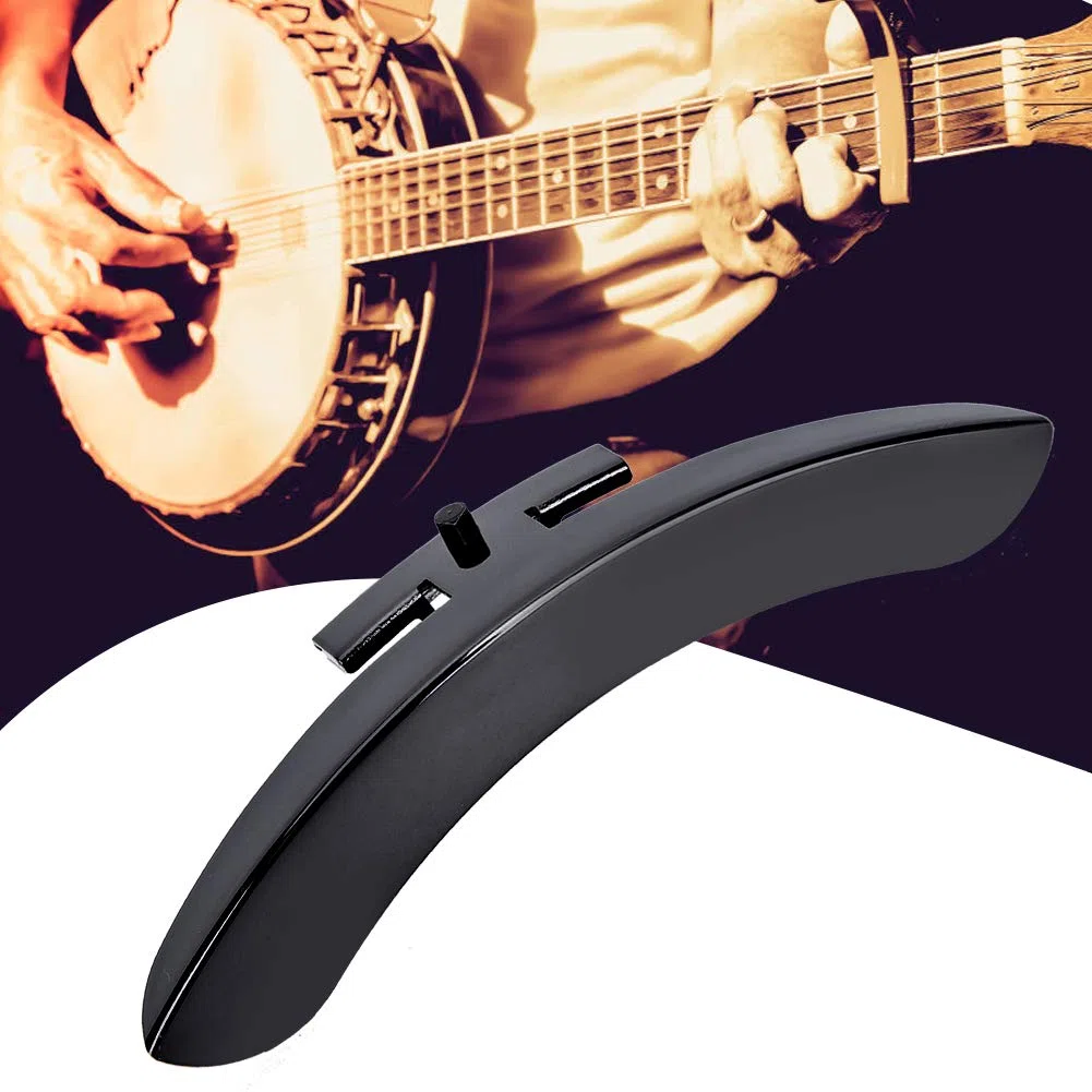Bracciolo per Banjo, Accessori per Strumenti a Corda Protezione per Bracciolo per Banjo a Gamba Singola in Lega di Zinco Strumenti di Riparazione per Banjo