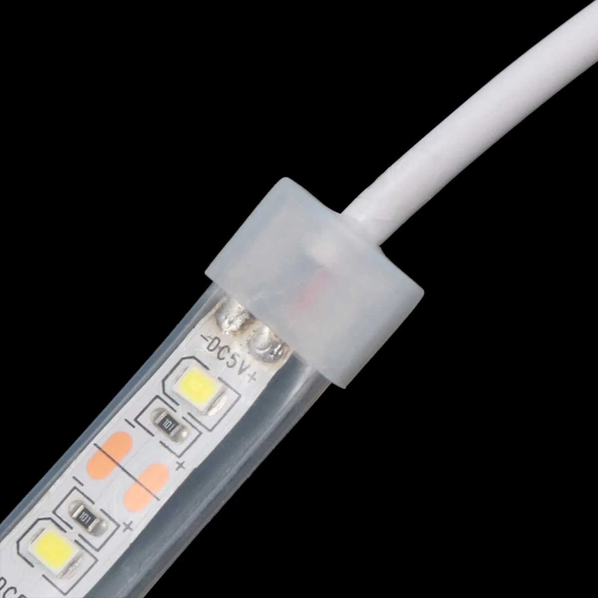 Sassofono Rilevamento Flauto LED Luce di Perdita per Accessorio Strumento con Striscia Luminosa da 50 cm