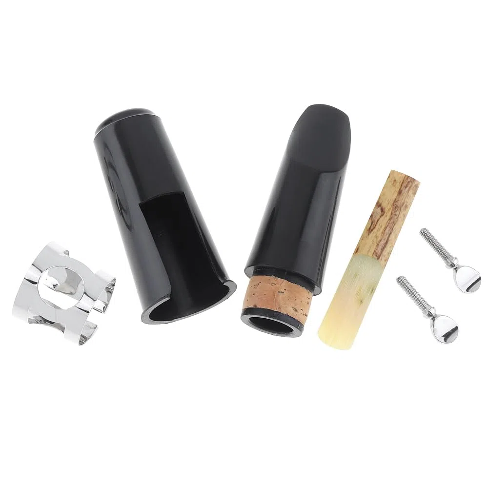 Bocchino per clarinetto in Sib con cappuccio legatura ance, kit tradizionale per clarinetto, bocchino professionale