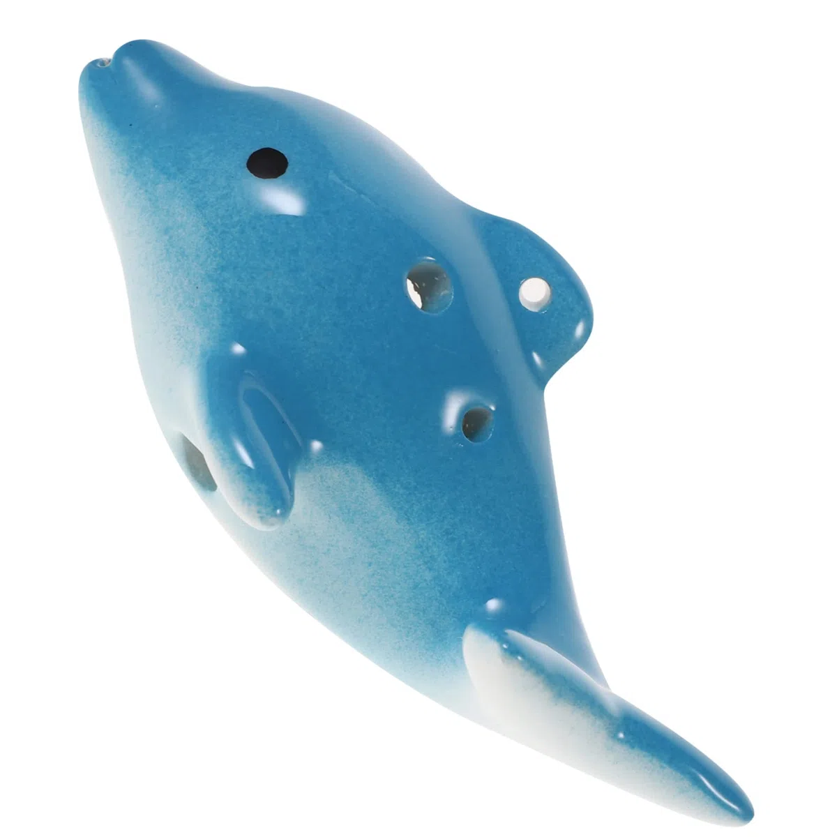 TOYANDONA Ocarina Strumento Musicale Piccolo Strumento Azzurro Ceramica