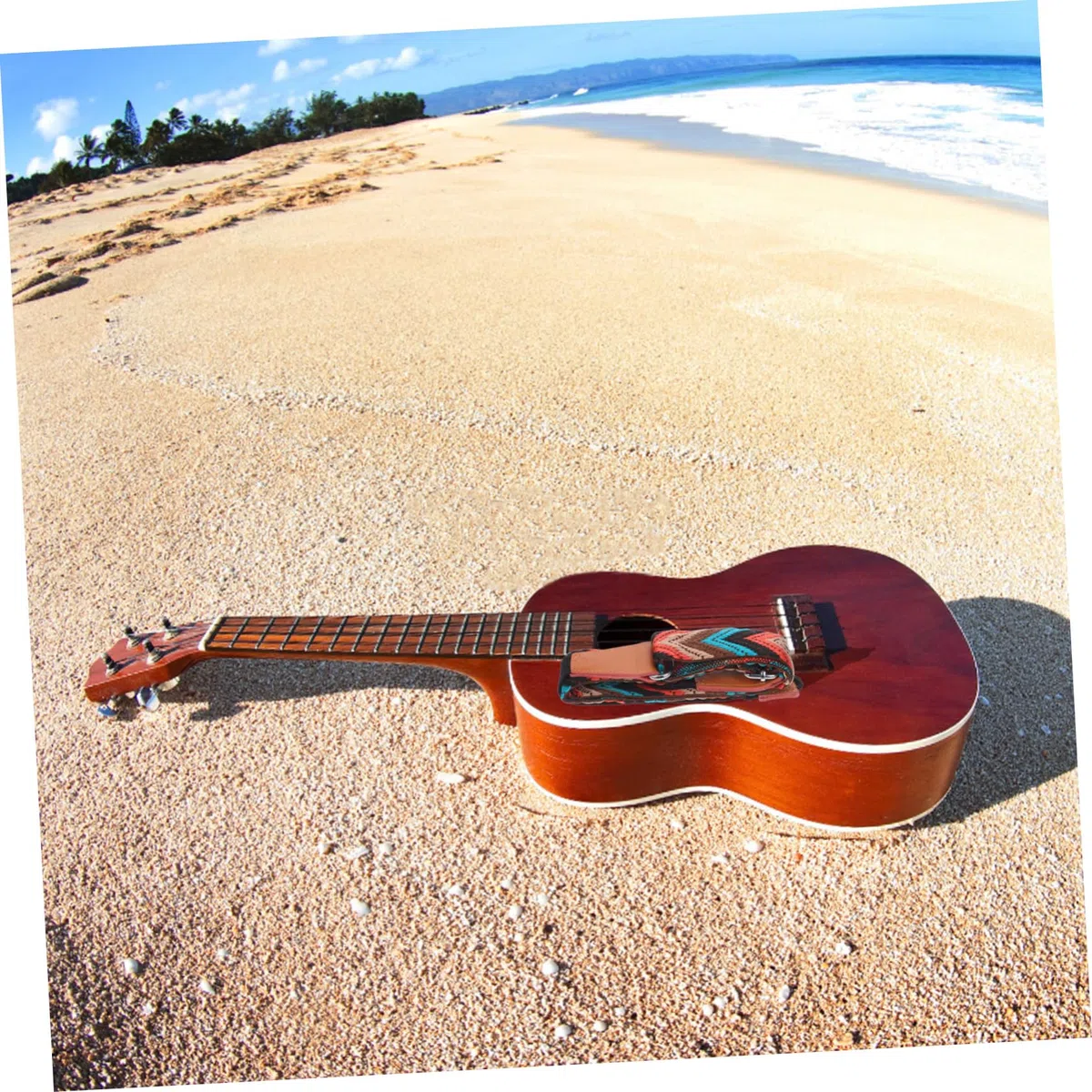 TOYANDONA Tracolla Per Ukulele Doppio Gancio j Regolabile Forature Per Installazione Facile