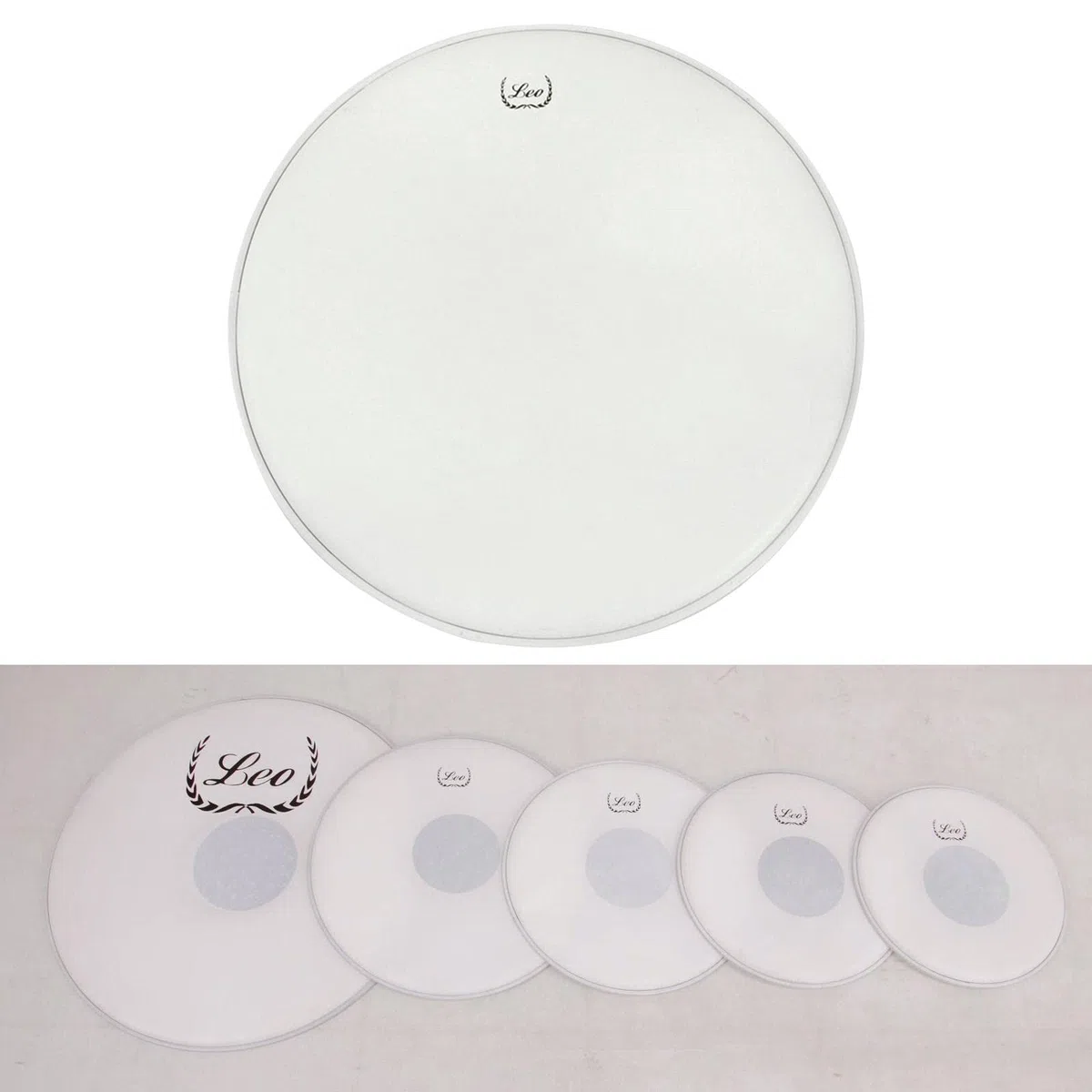 Pelle Rullante, Parti per Batteria Monostrato Sabbiato Satinato Elegante E Resistente Pelle per Batteria Fornisce Colori Brillanti E Caldi, 14 Pollici