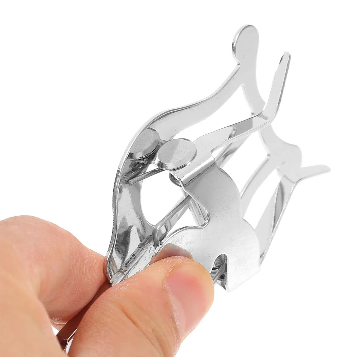 Clip Spartiti per Clarinetto e Sax Soprano in Metallo Argento Lira Pieghevole per Banda e Concerti