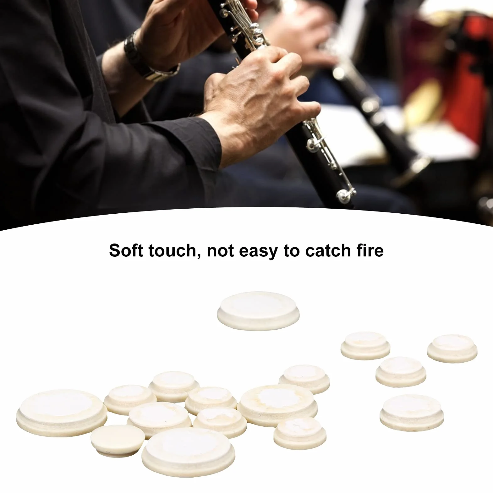 Cuscinetto per clarinetto, accessori per strumenti Cuscinetti per strumenti a fiato in sughero per la sala da per l'aula di musica