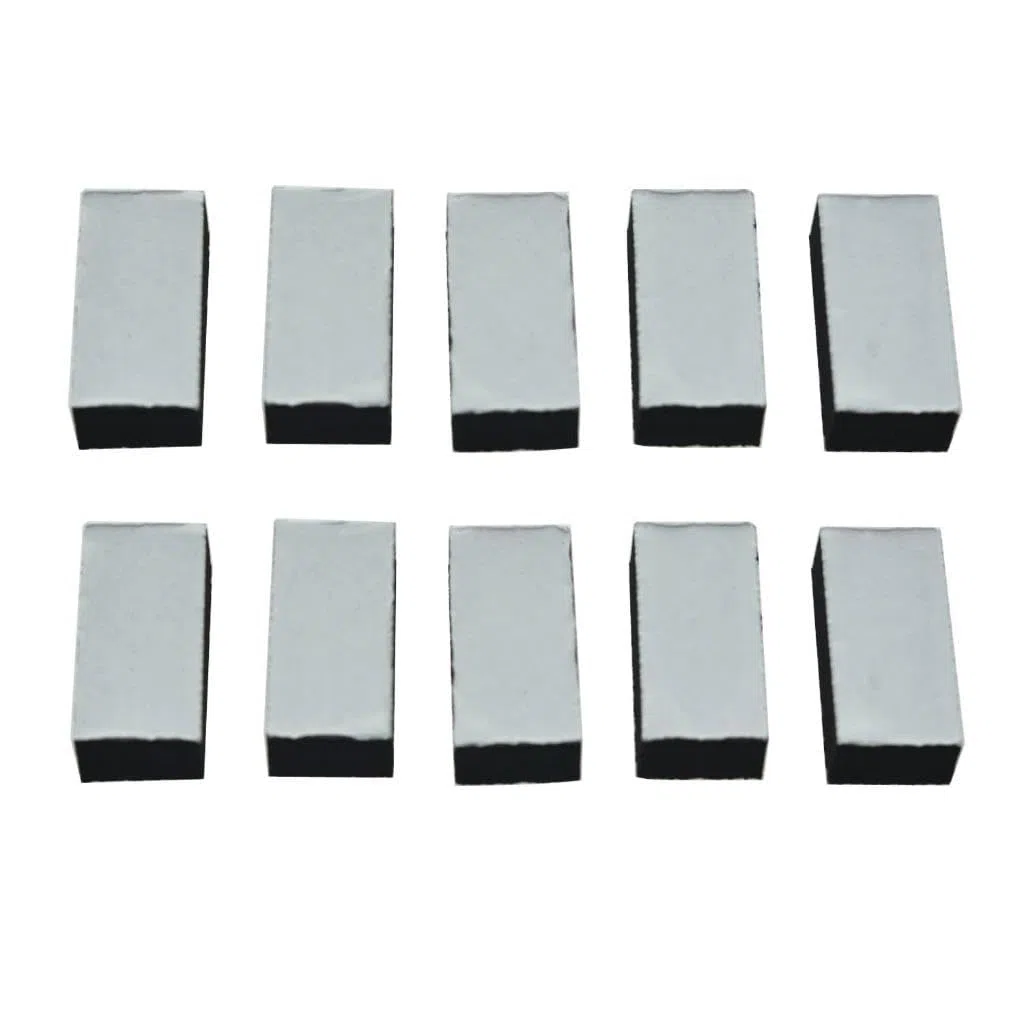 Dopro 10 cuscinetti in schiuma per pickup per chitarra e basso, 40 x 20 x 13 mm, in schiuma, per pickup di precisione