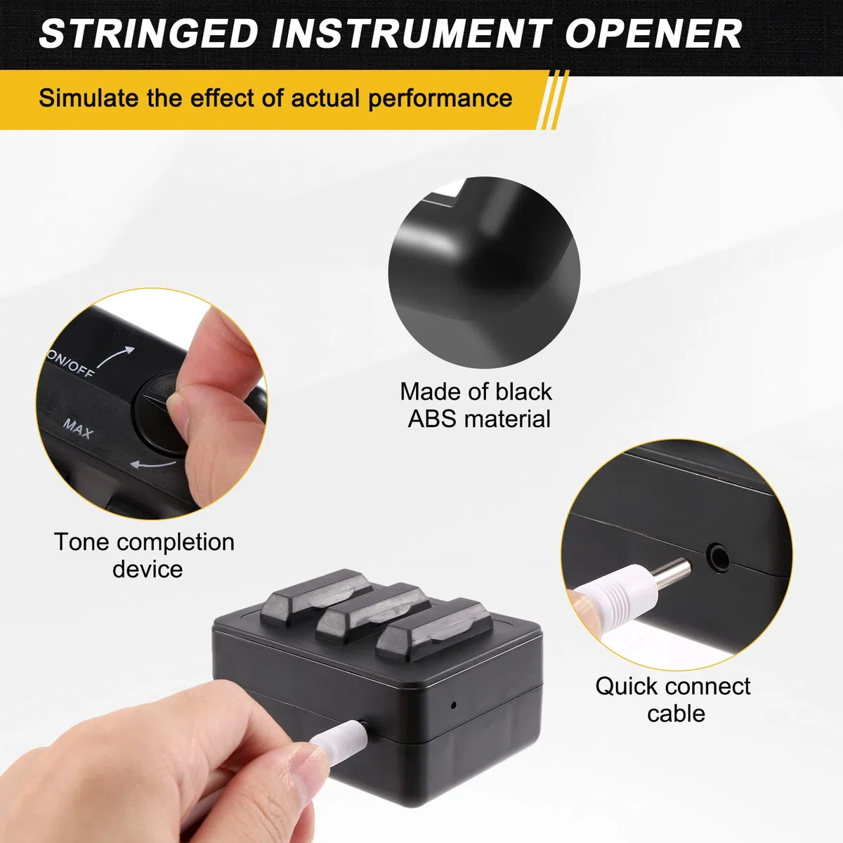 Guitar Tone Completer Sound Opener Simula la Vibrazione del Suonare la Chitarra Reale.Raggiungono Un Potenziale Completo -01