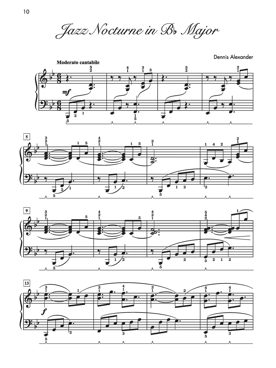 Especially in Jazzy Style: 8 Stylized Solos for Intermediate Pianists