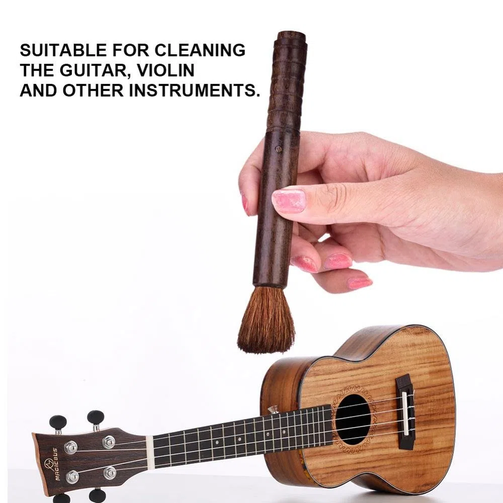 Dilwe Spazzola di Pulizia per Chitarra, Strumento Musicale, Strumento di Pulizia per Violino e colofonia