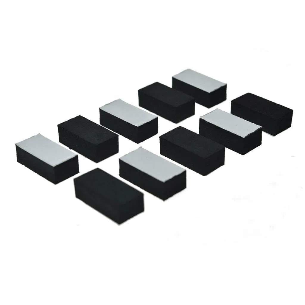 Dopro 10 cuscinetti in schiuma per pickup per chitarra e basso, 40 x 20 x 13 mm, in schiuma, per pickup di precisione