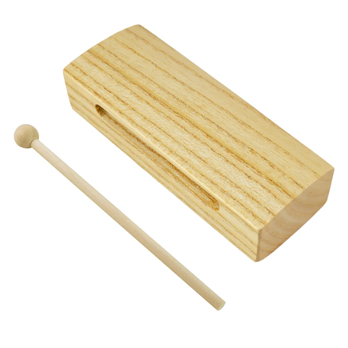 A-Star Blocco di legno con battitore di legno, tono singolo, blocco ritmico di percussioni