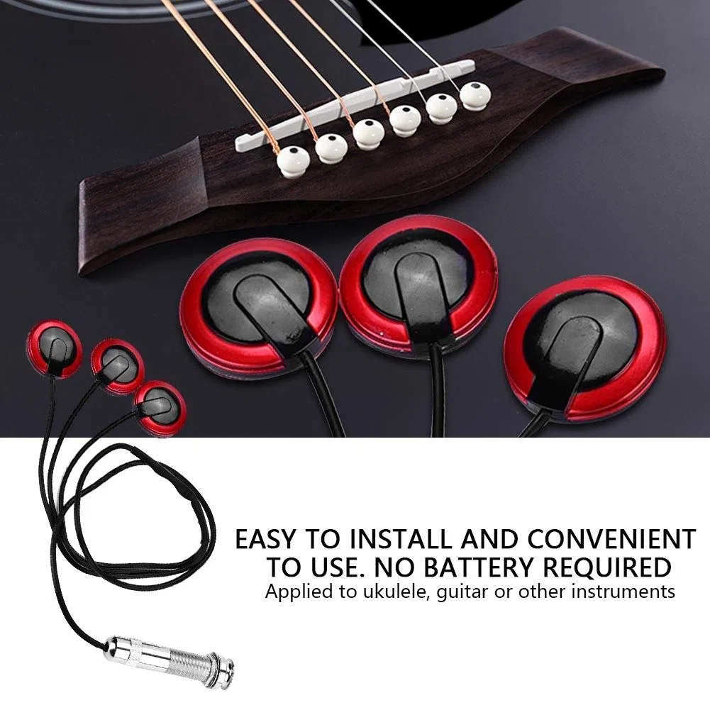 Pickup per chitarra Pickup trasduttore pickup piezo per chitarra violino ukulele banjo, ecc