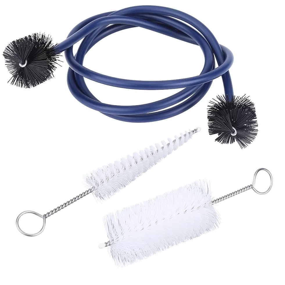 Kit di Pulizia Tromba Set di Pennelli Trombette Pennello per Tromba Accessorio per la Manutenzione di Strumenti Musicali