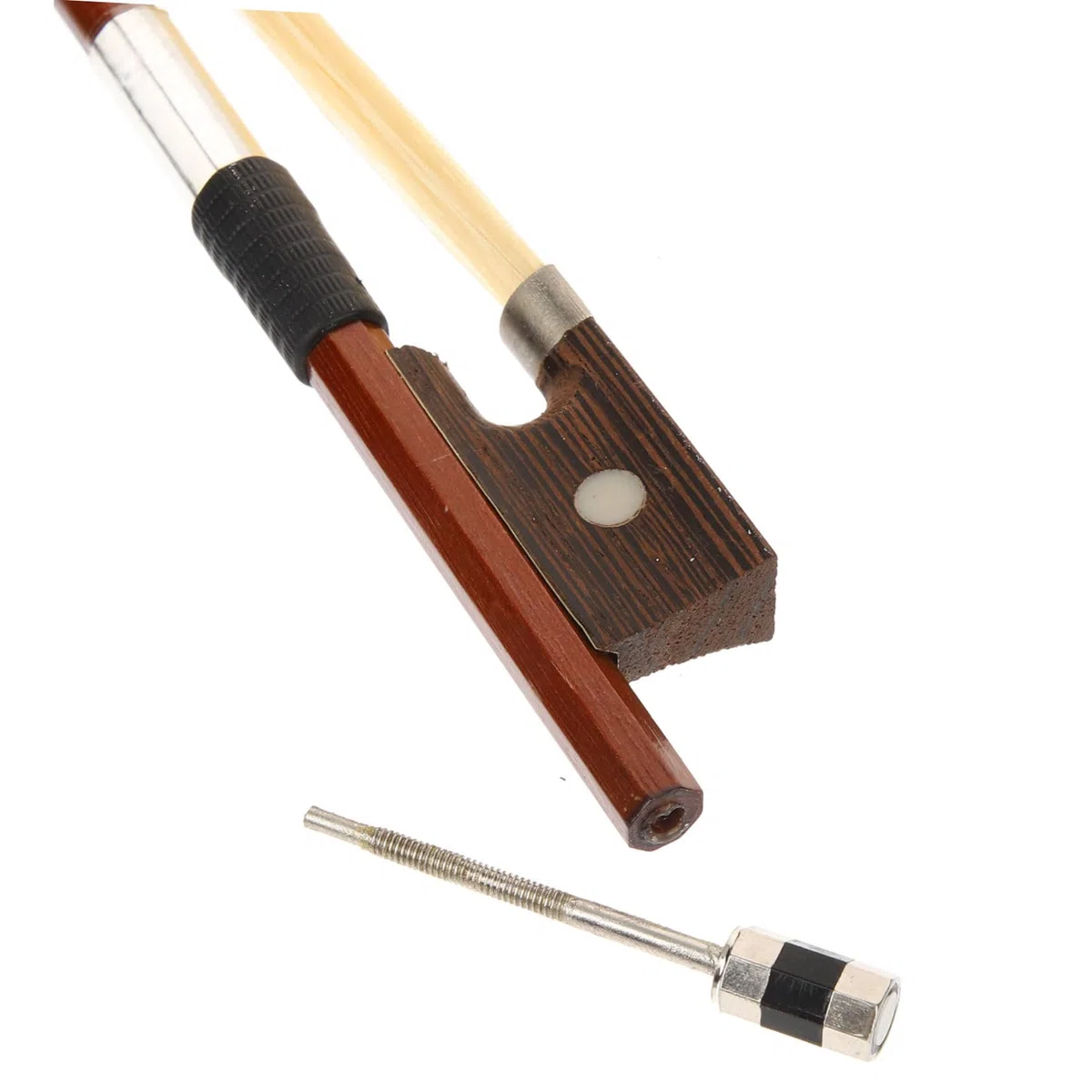 Abaodam Archetto per Violino in Legno 4/4 Archetto da Pratica per Principianti Eccellente Suono Crine Naturale